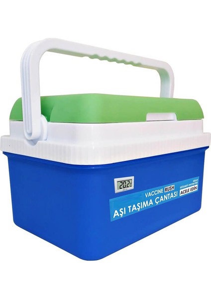 9 Lt Aşı Nakil Çantası – Soğuk Zincir Taşıma Kutusu – Güvenlikli Tıbbi Termal Kutu fiyatları