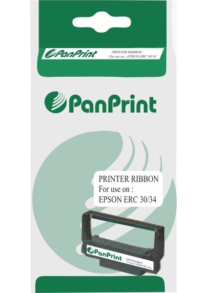 Epson Erc 30 34 38 Muadil Şerit Siyah 12'li Paket
