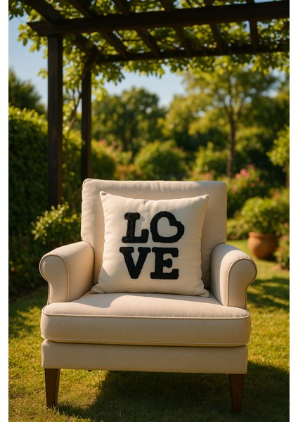 Kırlent Işleme Punch ( Panç ) Hediyelik Süs El Yapımı El Emeği Punch Işi Panç Dekoratif Yastık Kılıf