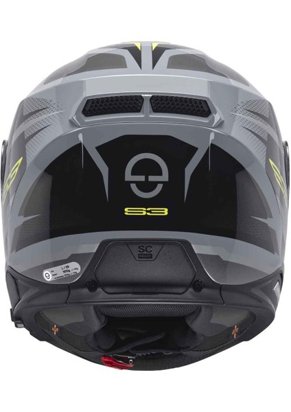 S3 Apex Grey Kapalı Kask