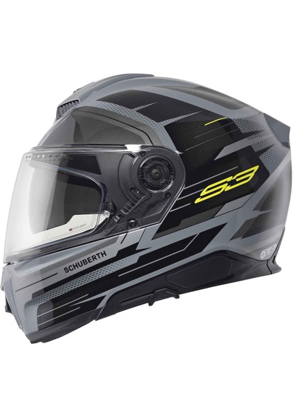 S3 Apex Grey Kapalı Kask