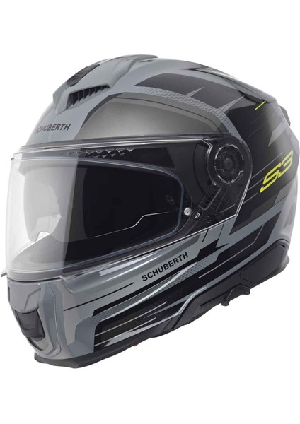 S3 Apex Grey Kapalı Kask