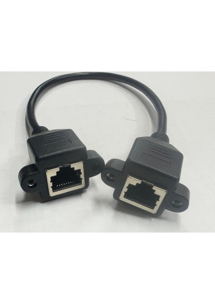 Montaj Tipi RJ45 Birleştirici 30 cm Dişi Dişi RJ45 Kablo