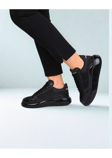 Ortopedik Taban Deri Günlük Casual Erkek Sneaker Mcqueen Ithal Malzeme