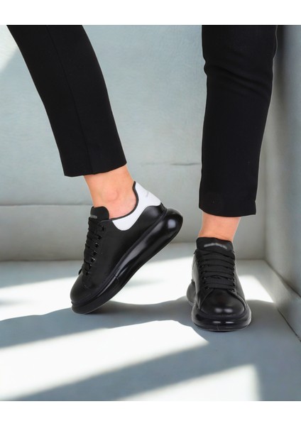 Ortopedik Taban Deri Günlük Casual Erkek Sneaker Mcqueen Ithal Malzeme