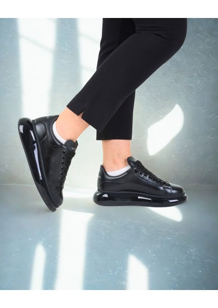 Ortopedik Taban Deri Günlük Casual Erkek Sneaker Mcqueen Ithal Malzeme