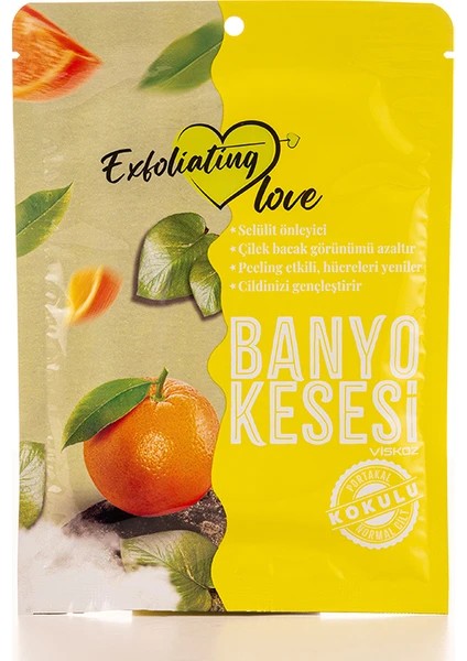 Normal Cilt Portakal Kokulu Kese Viskoz