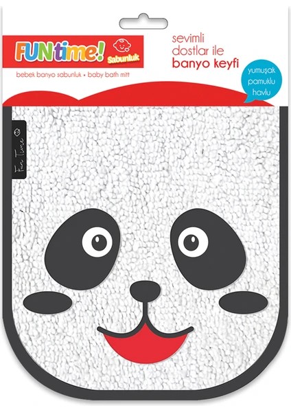 Sevimli Panda Sabunluk Hassas Ciltler İçin