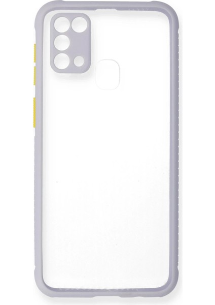 Samsung Galaxy M31 Kılıf Miami Şeffaf Silikon - Lila Dpmah fiyatları