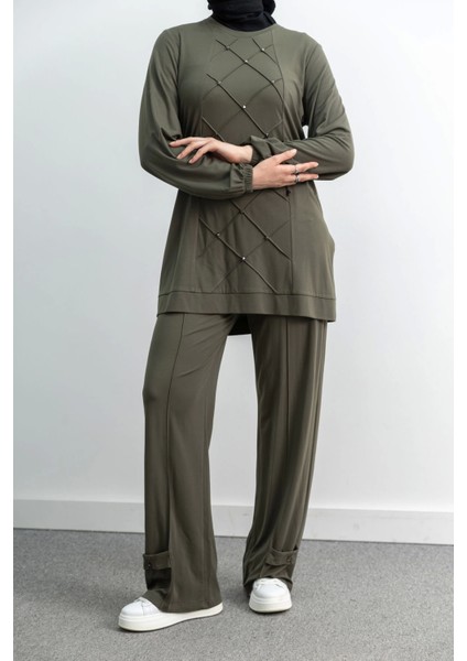 4033 Pantolonlu Takım - Haki fiyatları