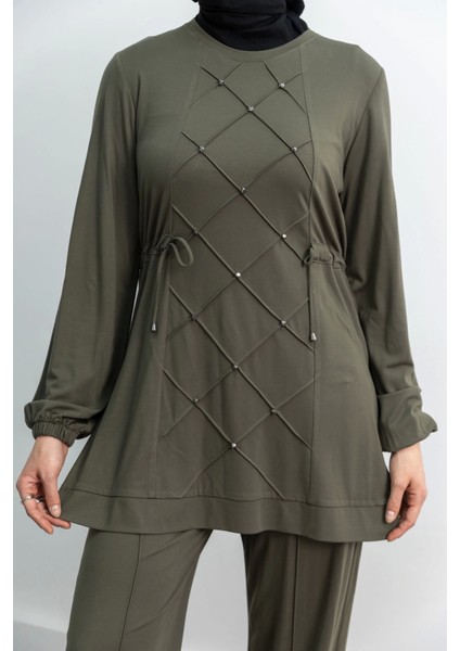 4033 Pantolonlu Takım - Haki fırsatları