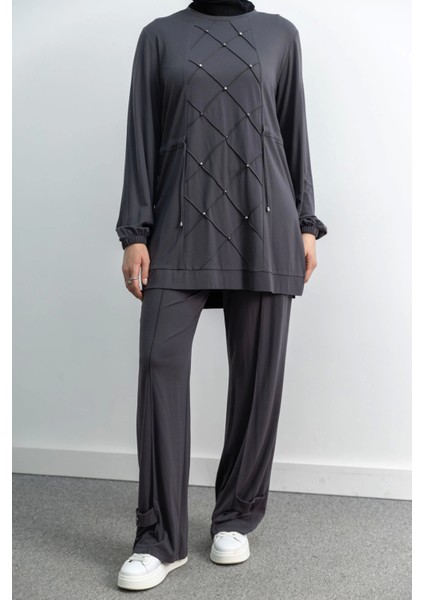 4033 Pantolonlu Takım - Gri fiyatları