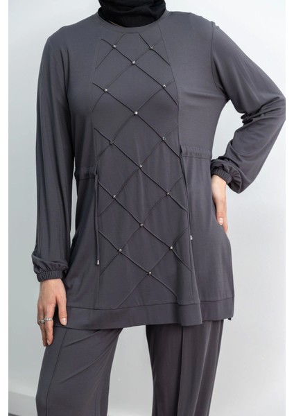 4033 Pantolonlu Takım - Gri fırsatları