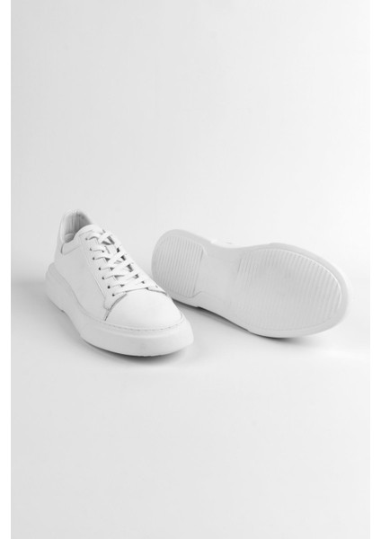 Orijinal Deri Beyaz Günlük Erkek Ayakkabısı fiyatları