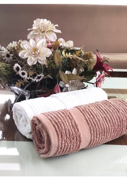 (2.li Set) Çeyizlik Premium Süper Soft Lüx Cotton 45X70CM. El ve Yüz Havlusu (%100 Pamuk) fiyatları