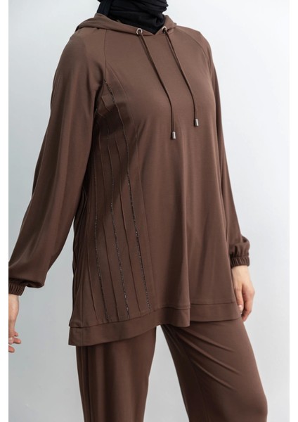 4068 Pantolonlu Takım - Kahve fırsatları