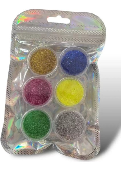 Karışık Renk Nail Art Tırnak Süsleme Simi