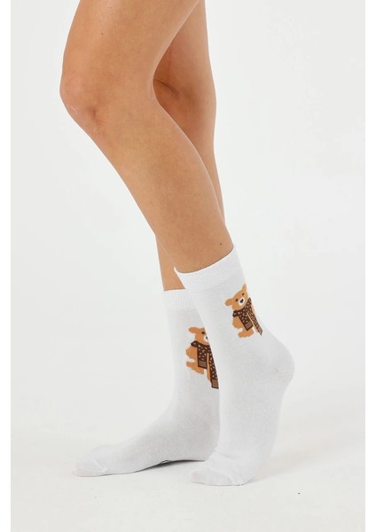 Kadın Pamuklu Özel Desenli Dikişsiz Yumuşak Dokulu Terletmez Rahat Esnek Soket Çorap fiyatları