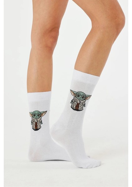 Kadın Pamuklu Özel Desenli Dikişsiz Yumuşak Dokulu Terletmez Rahat Esnek Soket Çorap fırsatları