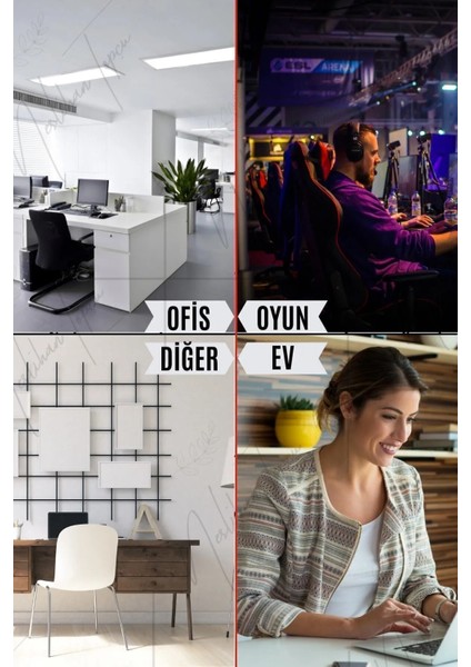 Xxl 100*50 cm Game Oyuncu Dayanıklı Hassas Ergonomik Siyah Kaymaz Mouse Pad - Kenar Dikişli Mousepad