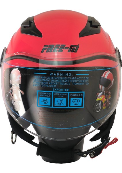 Motosiklet ve Bisiklet Yarım Camlı Çocuk Kaskı Ce Abs Material Motor Kaskı Coral fiyatları