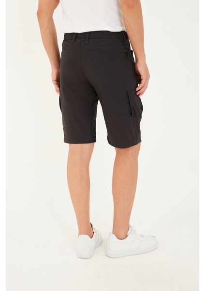 Kadın Erkek Unisex Su Itici Spor Likralı Yazlık Taktik Şort - 5 Cepli Regular Kalıp