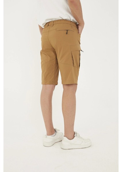 Kadın Erkek Unisex Su Itici Spor Likralı Yazlık Taktik Şort - 5 Cepli Regular Kalıp