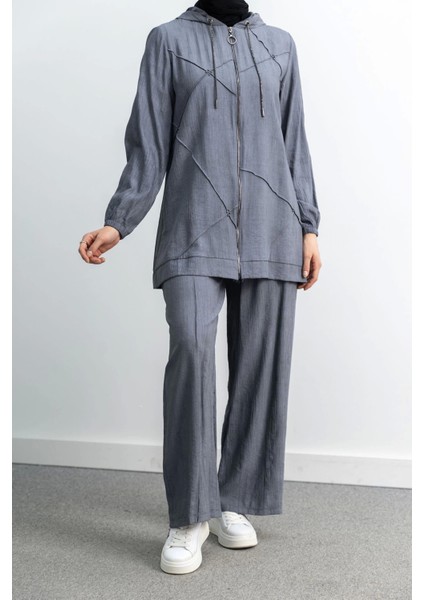 5027 Ceketli Pant. Takım - Antrasit