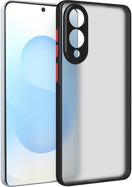 Samsung Galaxy S25 Edge Kılıf Tpu Arkası Mat Hux Silikon