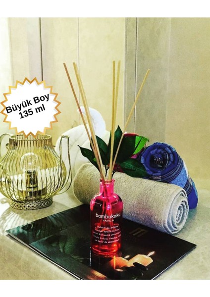 Büyük Boy 135 ml Oda Parfümü – Lüks Sunum | Özel Seri | Silindir Şişe Tasarım | Okyanus modelleri