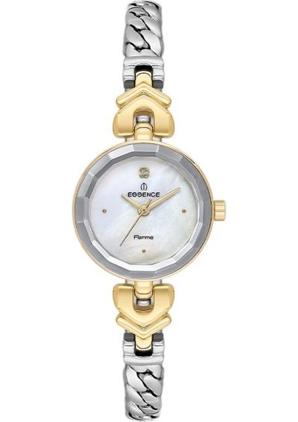 D1229.220 Minimal Tasarım Metal Kordon Metal Kasa 3 Atm Suya Dayanıklı Çok Renkli Kadın Kol Saati