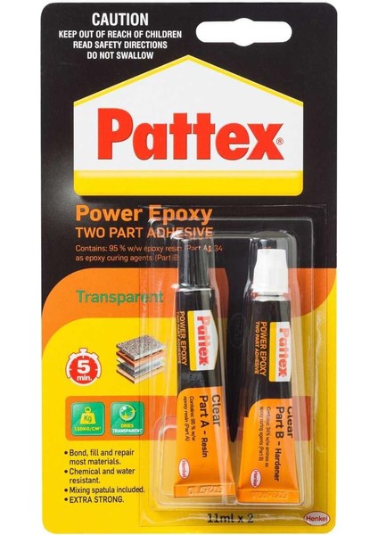 Pattex Universal Rapid 2X11ML Yapıştırıcı