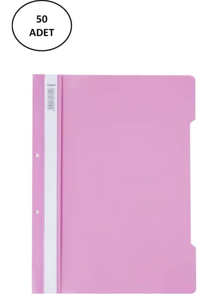 Noki Telli Dosya Xl Pembe 50 Li