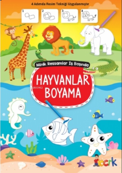 Minik Ressam Iş Başında - Hayvanlar Boyama /bıcırık