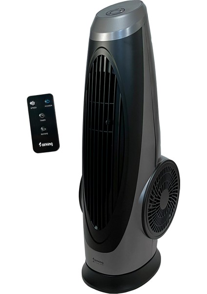 Flora Pro Antrasit Kule Tipi Vantilatör