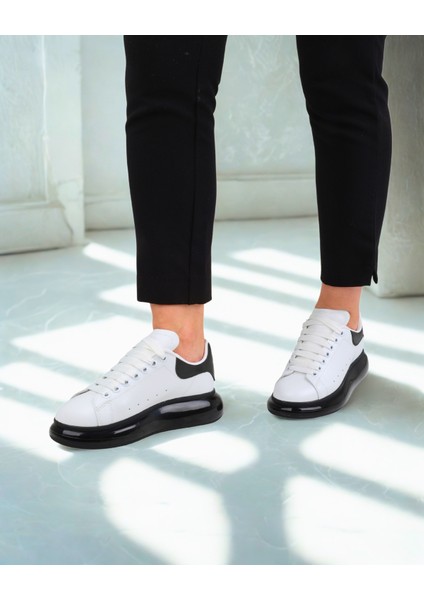 Hakiki Deri Ortopedik Taban Günlük Casual Erkek Sneaker Mcqueen Ithal Malzeme