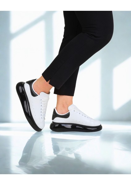 Hakiki Deri Ortopedik Taban Günlük Casual Erkek Sneaker Mcqueen Ithal Malzeme fırsatları