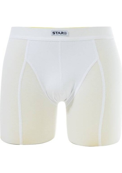 Erkek Beyaz Modal Beli Kemerli Uzun Boxer fiyatları