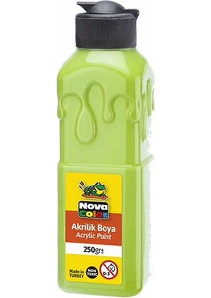 Nova Color NC-3021 250 gr Açık Yeşil Akrilik Boya
