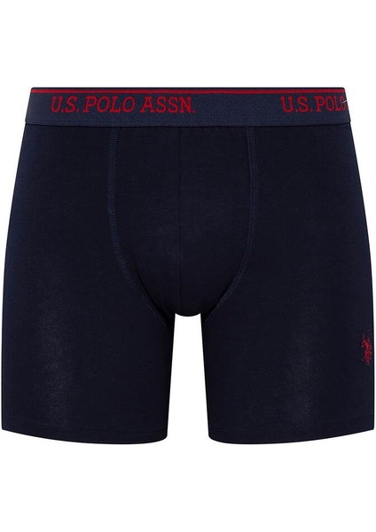 Erkek 3'lü Boxer Set Kırmızı-Gri Melanj-Lacivert modelleri