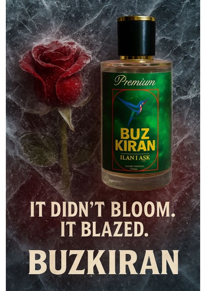 Premium Kiraz , Amber ve Sandal Ağacı Kolonyası - ilan-ı Aşk