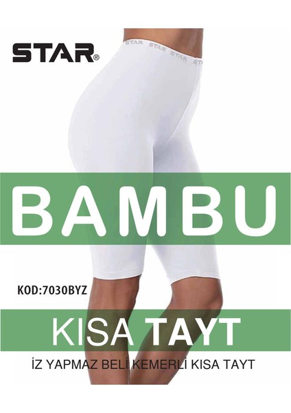 3 Lü Bambu Kadın Diz Üstü Kısa Tayt fiyatları