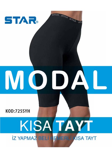 3 Lü Kadın Modal Diz Üstü Kısa Tayt modelleri