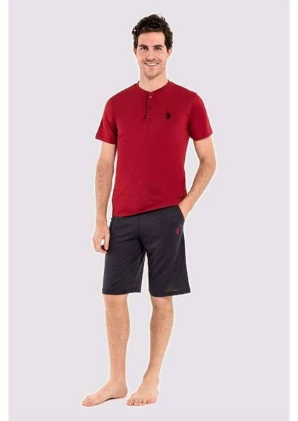 Erkek 3lü Pijama Takımı Bordo fiyatları
