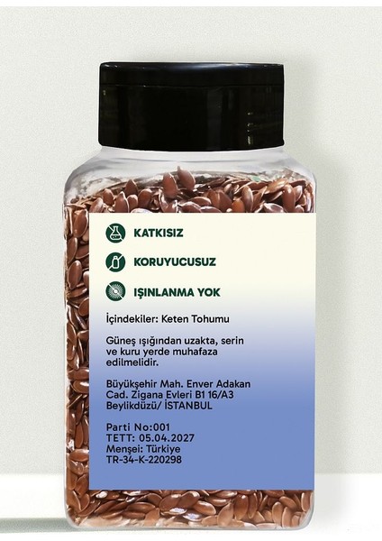 Keten Tohumu - 90GR