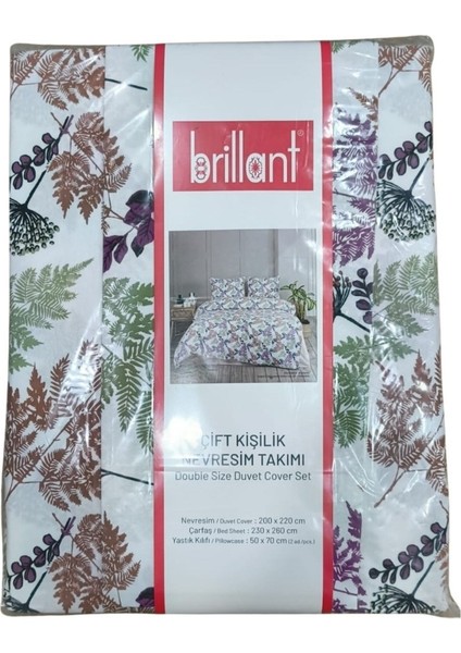 Çift Kişilik Desenli Nevresim Takımı