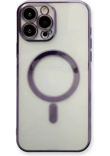Iphone 13 Pro Kılıf Magneticsafe Lazer Silikon - Mor Dpmah fiyatları