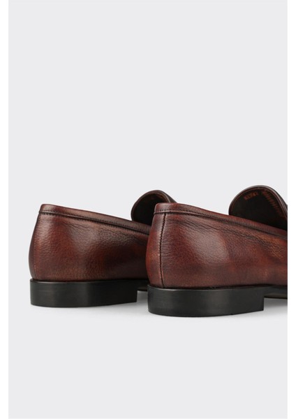 Kahve Deri Erkek Klasik Ayakkabı indirimleri