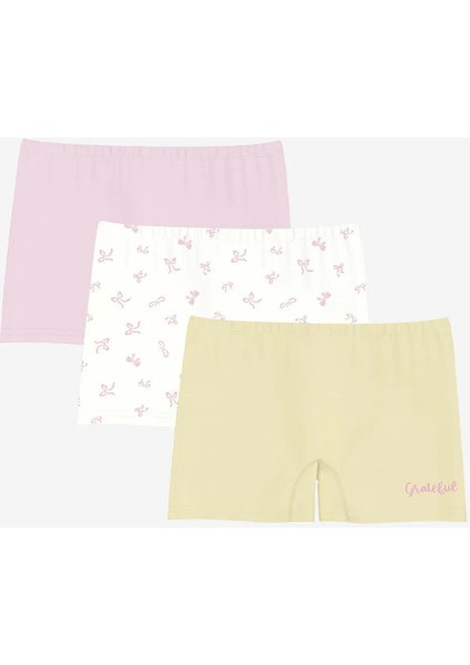Lcw Kids Baskılı Kız Çocuk Boxer 3'lü (S5)