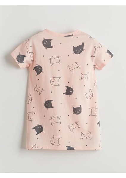 Lcw Kids Bisiklet Yaka Kız Çocuk Gecelik (S5) fiyatları